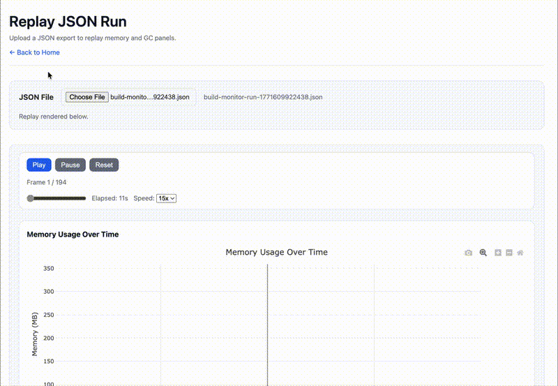 Replay JSON run demo
